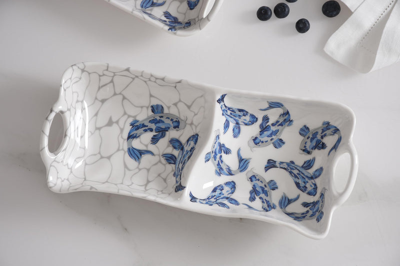 Pampa Bay - Koi Melamine 2-Section Server - Limolin 