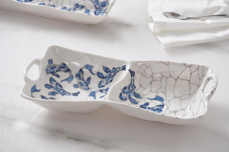 Pampa Bay - Koi Melamine 2-Section Server - Limolin 