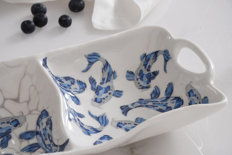 Pampa Bay - Koi Melamine 2-Section Server - Limolin 