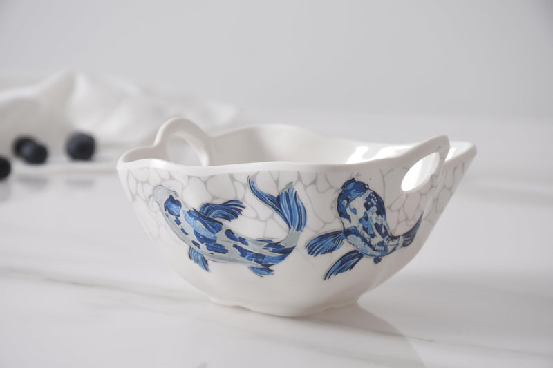 Pampa Bay - Koi Melamine Snack Bowl - Limolin 