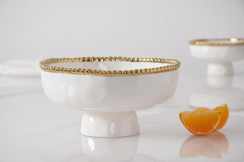 Pampa Bay - Salerno Footed Bowl Collection - Limolin 