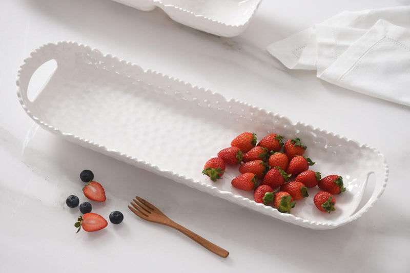 Pampa Bay - Waves Melamine Long Tray with Handles - Limolin 