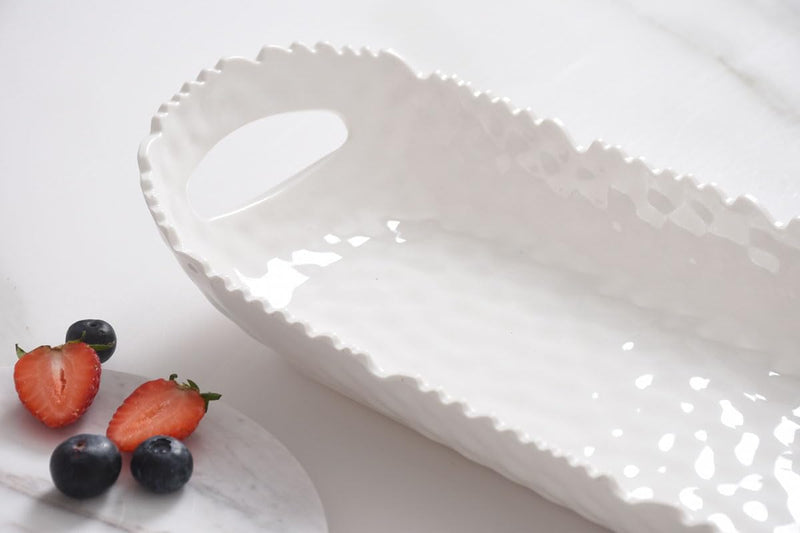 Pampa Bay - Waves Melamine Long Tray with Handles - Limolin 