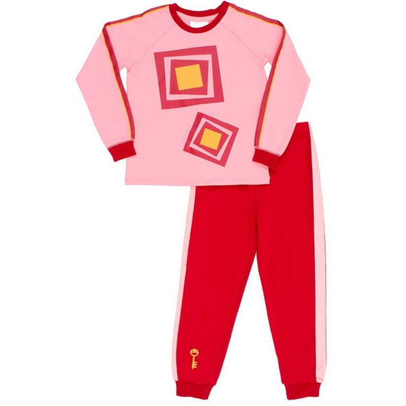Passe-Partout - Pyjama - Rouge (Passe - Carreau) 5/6 - Limolin 