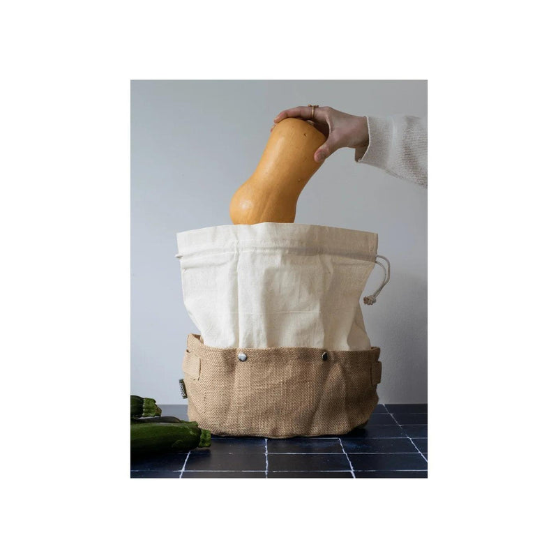 Pebbly - Storage Basket W/Removable Bag Medium - Limolin 