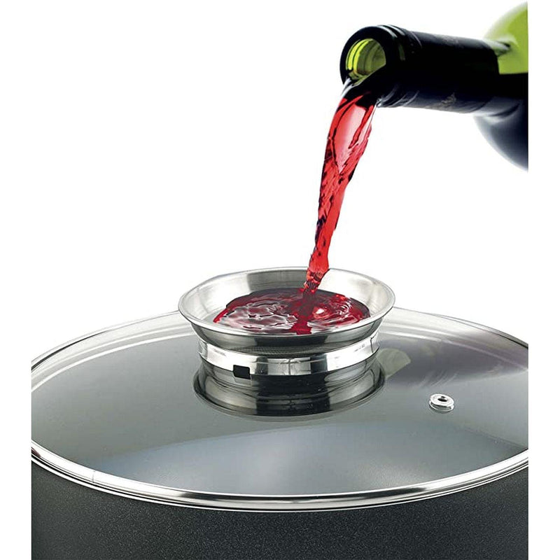 Pensofal - Aroma Glass Lid With Stainless Steel Knob 20cm/8" - Limolin 