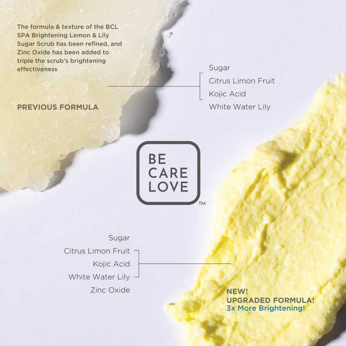BCL Spa - Sugar Scrub Lemon + Lily