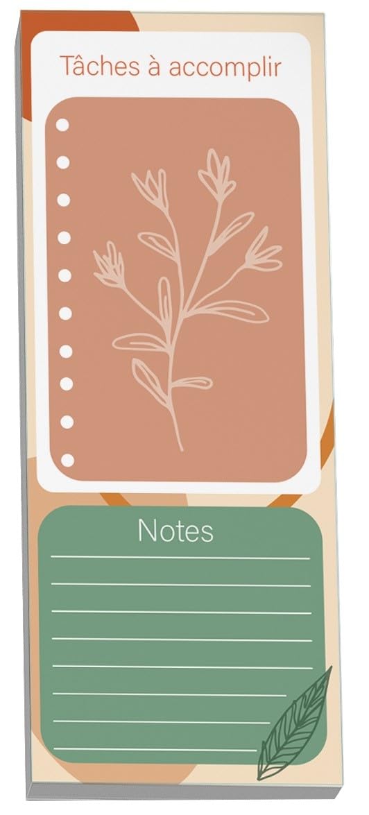 Pierre Belvedere - Note Pad - Tâches À Accomplir (4"X10") - Limolin 