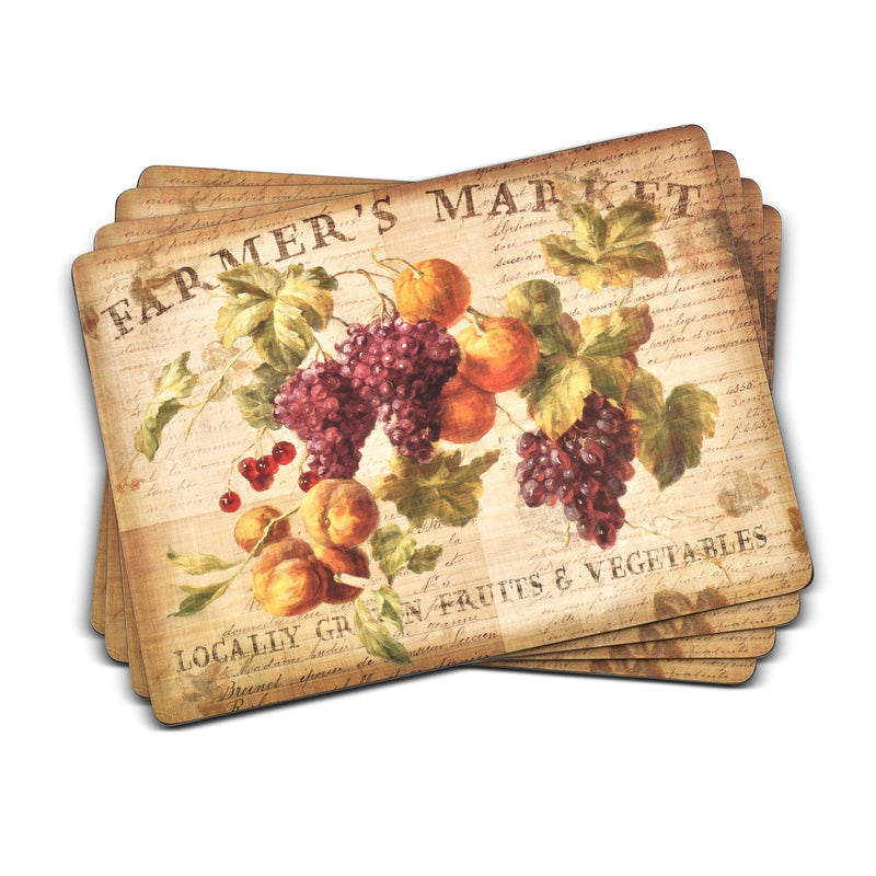 Pimpernel - Abundant Fall Set of 4 Placemats | 15.7 x 11.7 Inch - Limolin 