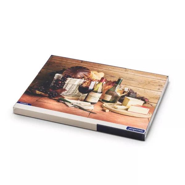 Pimpernel - Artisan Wine Set of 4 Placemats | 15.7 x 11.7 Inch - Limolin 