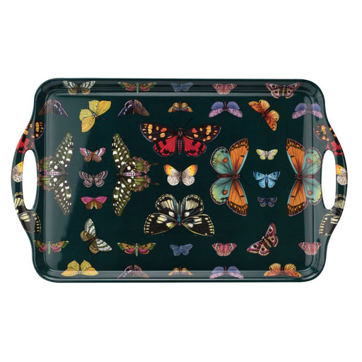 Pimpernel - Botanic Garden Harmony - Melamine Handled Tray | 18.9 x 11.6 in - Limolin 