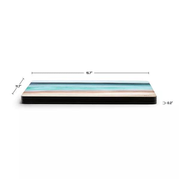 Pimpernel - Coastal Shore Set of 4 Placemats | 15.7 x 11.7 Inches - Limolin 