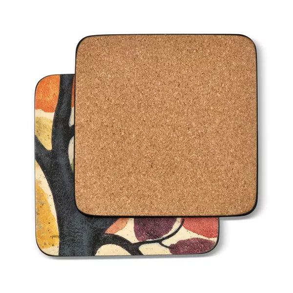 Pimpernel - Dancing Branches Set of 6 Coasters | 4 x 4 in - Limolin 