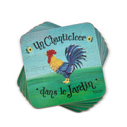 Pimpernel - Dans Le Jardin Set of 6 Coasters | 4 x 4 Inches - Limolin 