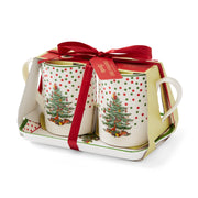 Pimpernel - POLKA DOT 3PC MUG & TRAY SET - Limolin 