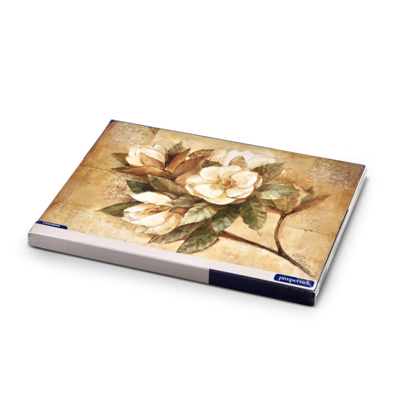 Pimpernel - Sugar Magnolia Placemats Set | 15.7 x 11.7 in - Limolin 