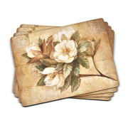 Pimpernel - Sugar Magnolia Placemats Set | 15.7 x 11.7 in - Limolin 