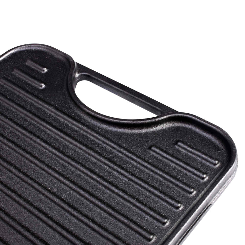Victoria - Reversible Cast Iron Griddle - 47 x 25 cm