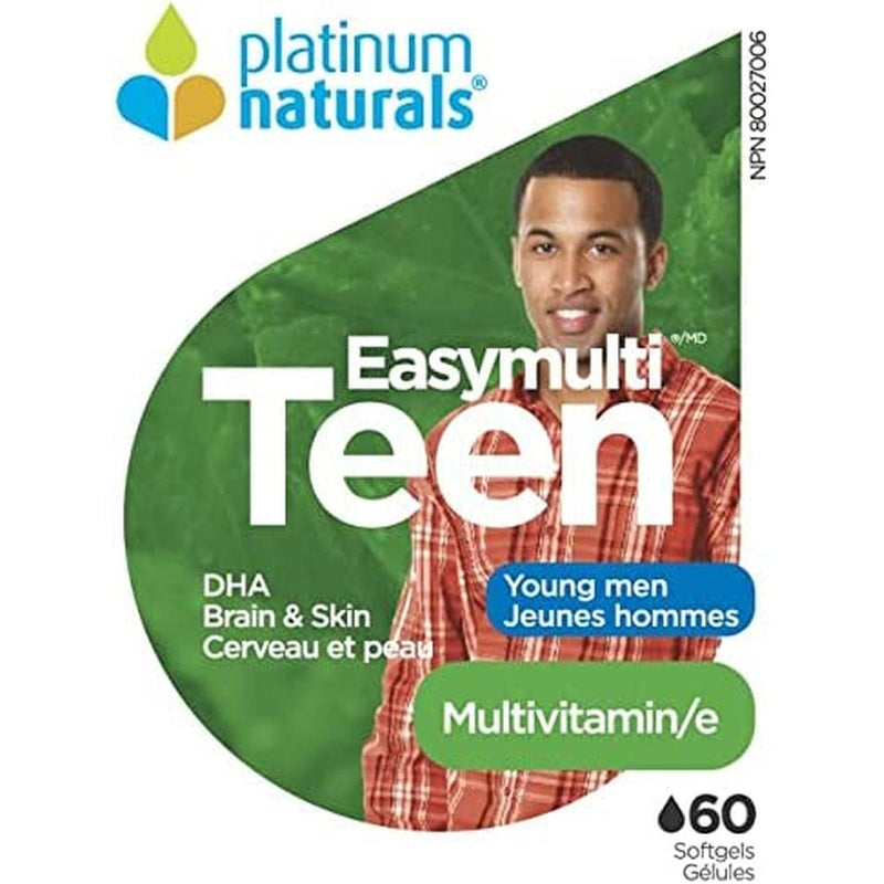 Platinum Naturals - Easymulti Teen for Young Men - 60 - Limolin 