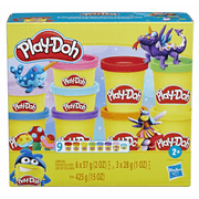 Play-Doh - Colorful Compound 9 Pack Ast - Limolin 