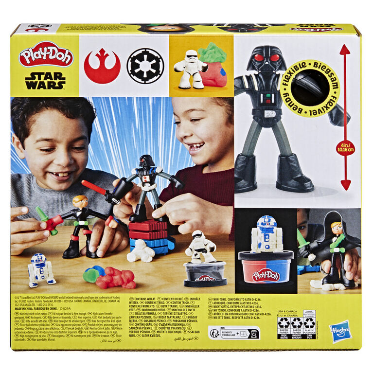 Play-Doh - Star Wars - Squish And Slice Lightsabers - Limolin 