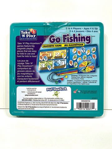 Play Monster - Go Fishing Game Tin (Bilingual) - Limolin 