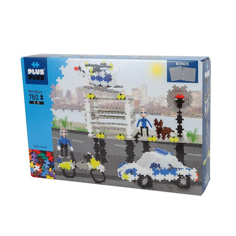 Plus-Plus - Basic - Police - 760Pc - Limolin 