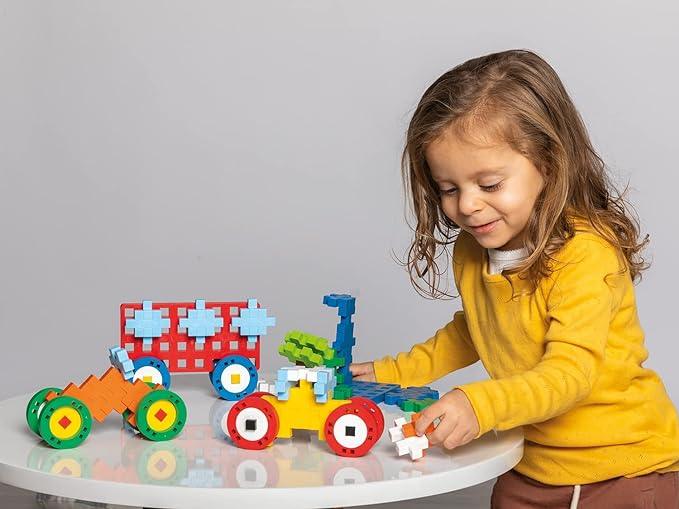 Plus-Plus - Big - Wheel And Baseplate Mix - Limolin 