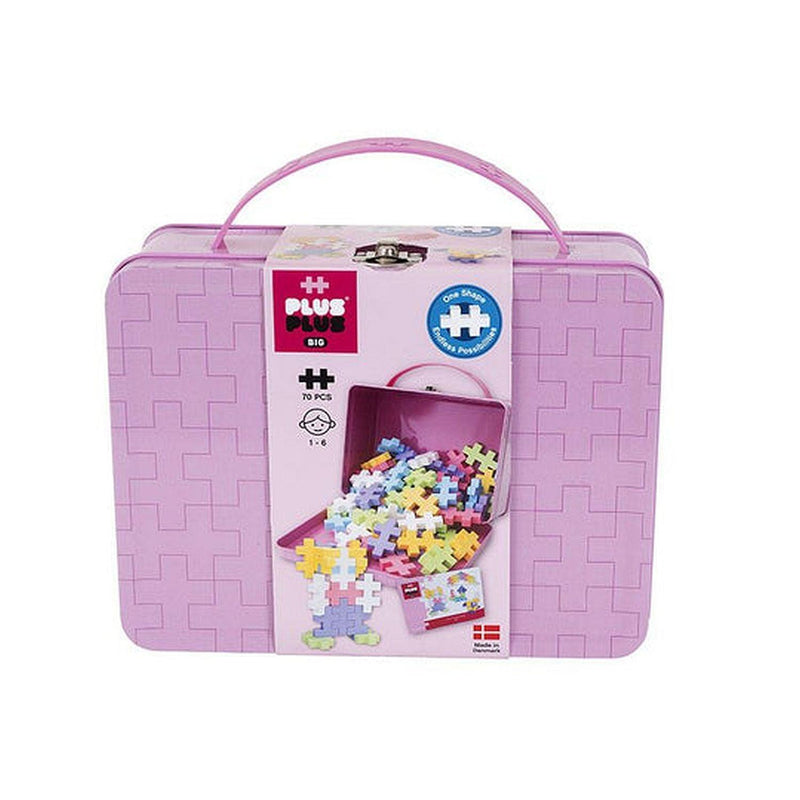 Plus-Plus - Bigpastel - Metal Suitcase - 70Pc - Limolin 