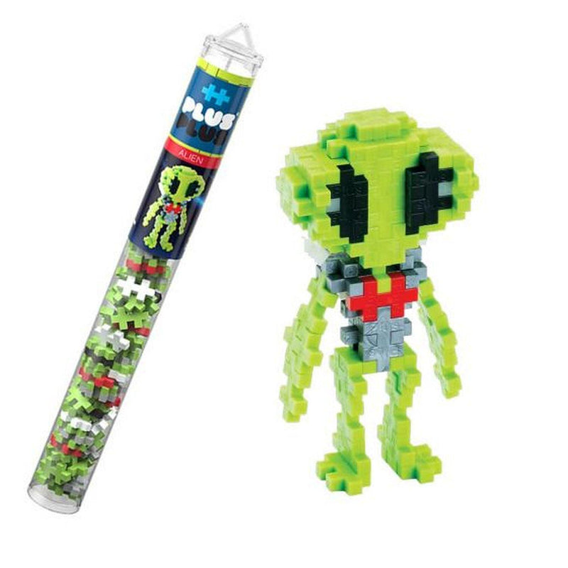 Plus-Plus - Tube - Alien - 70Pc - Limolin 