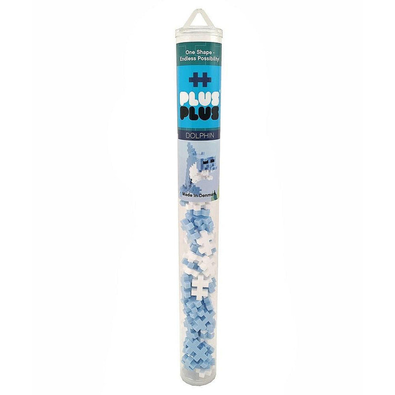 Plus-Plus - Tube - Dolphin - 70Pc - Limolin 
