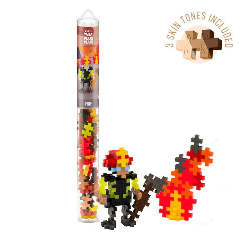 Plus-Plus - Tube - Fire - 70Pcs - Limolin 