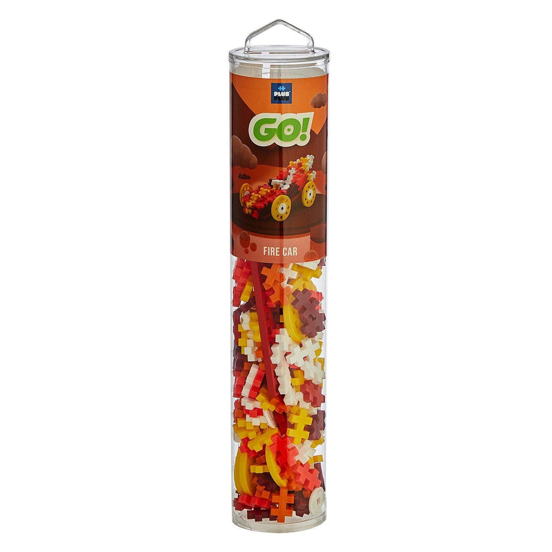 Plus-Plus - Tube Go - Color Cars Fire - 200Pc - Limolin 