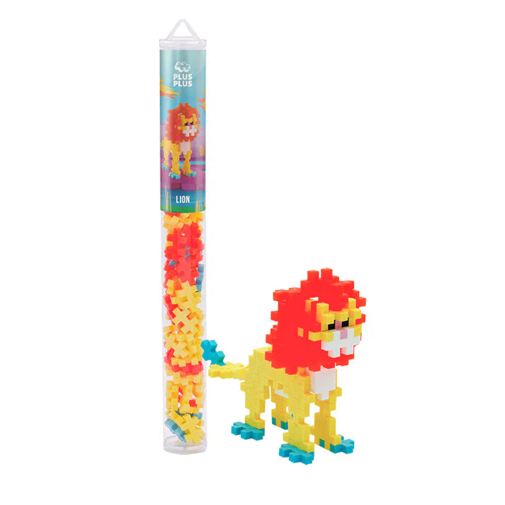 Plus-Plus - Tube - Lion - 70Pcs - Limolin 