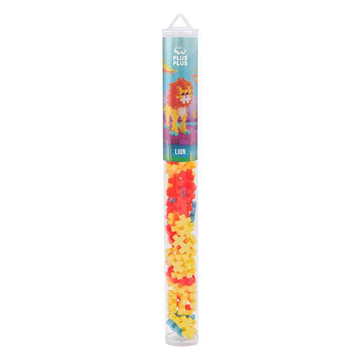 Plus-Plus - Tube - Lion - 70Pcs - Limolin 