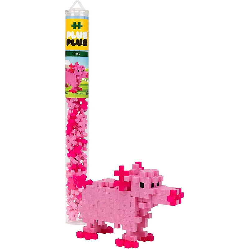 Plus-Plus - Tube - Pig - 70Pc - Limolin 