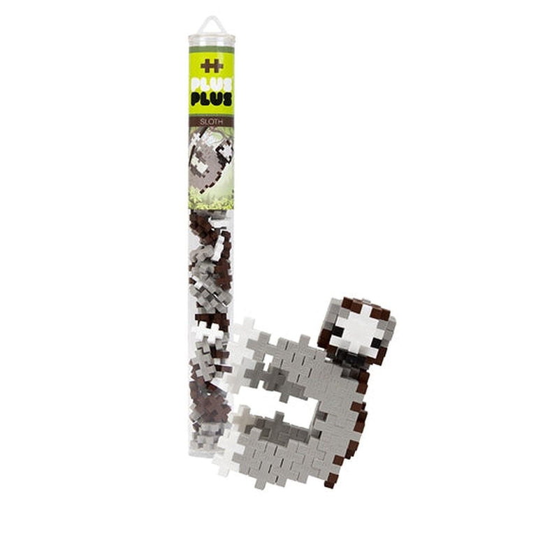 Plus-Plus - Tube - Sloth - 70Pc - Limolin 