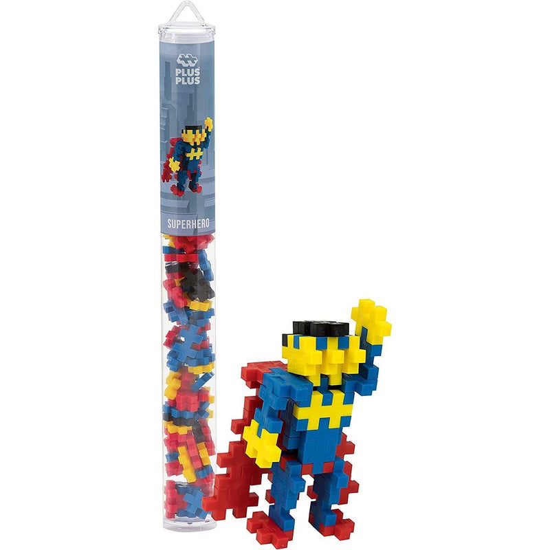 Plus-Plus - Tube - Superhero - 70Pc - Limolin 