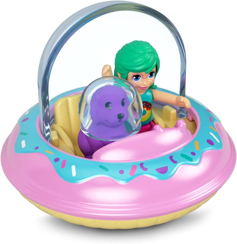 Polly Pocket - Pollyville Single Fig & Car - Limolin 