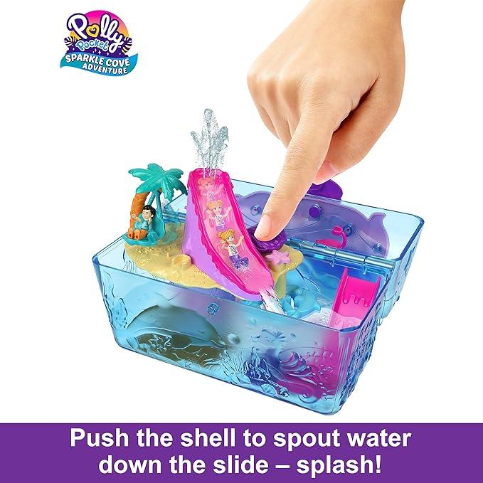 Polly Pocket - Sparkle Cove Treasure Chest - Limolin 