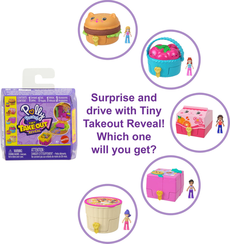 Polly Pocket - TINY TAKEOUT REVEAL CDU ASST - Limolin 