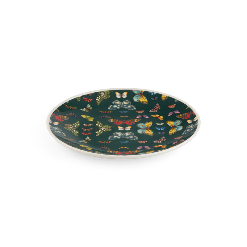 Portmeirion - Botanic Garden Harmony Accents Green Coupe Plate (Set of 4) | 12 in - Limolin 