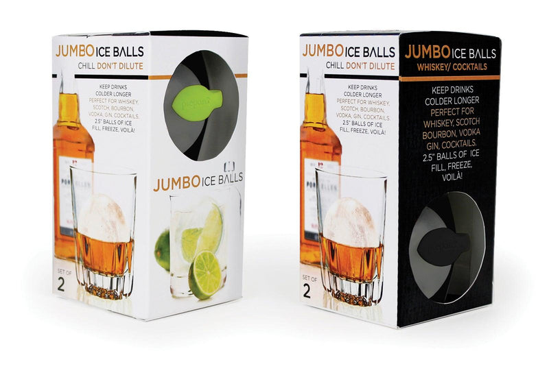 Prepara - Ice Ball Jumbo 2/Pk Green/Black - Limolin 