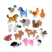 Banana Panda - PROGRESSIVE PUZZLES - FARM ANIMALS 30pc PUZZLE (18m+) - Limolin 