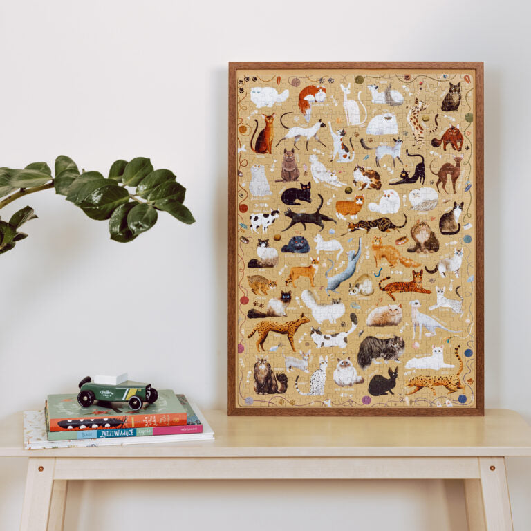 Banana Panda - Puzzlove - 500Pc Puzzle Cats (9+)
