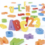 Quercetti - Abc123 Magnetic - 106-Piece (Multi) - Limolin 