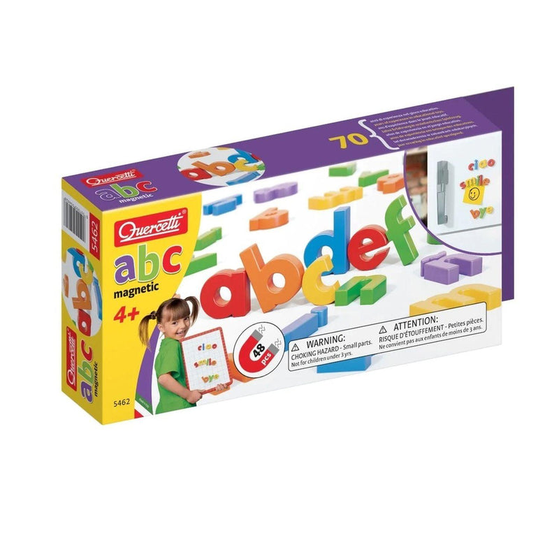 Quercetti - Lower Case Letters - 40-Piece - Limolin 