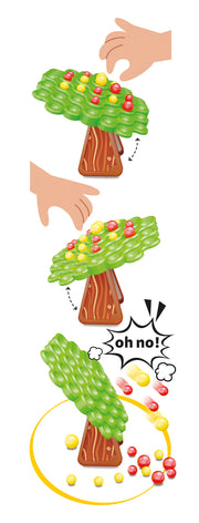 Quercetti - Stay Apple! Balance Tree Game - Limolin 