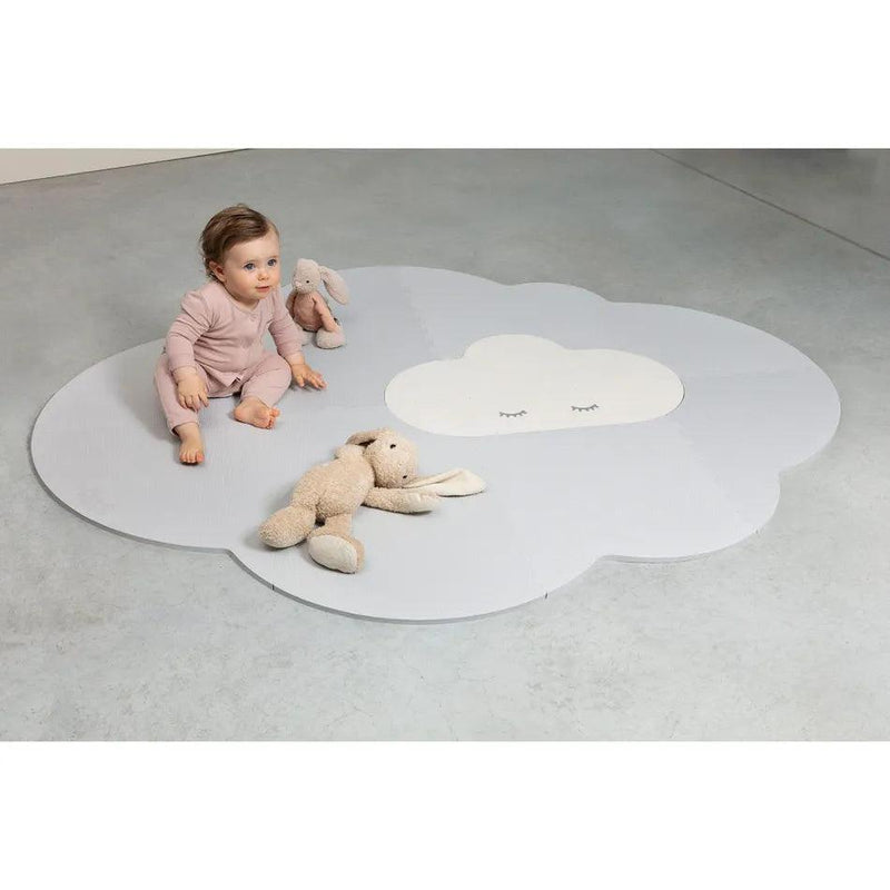 Quut - Headin The Clouds Playmat (Large) - Pearl Grey - Limolin 