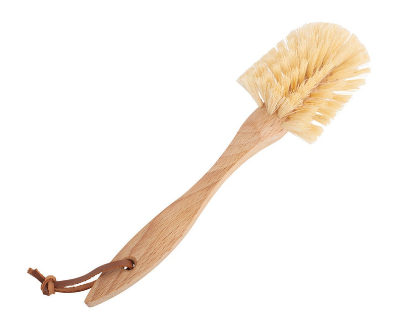 REDECKER - Dish Brush Curved 26.5Cm/10.5 Beechwood/Tampico Fibre - Limolin 
